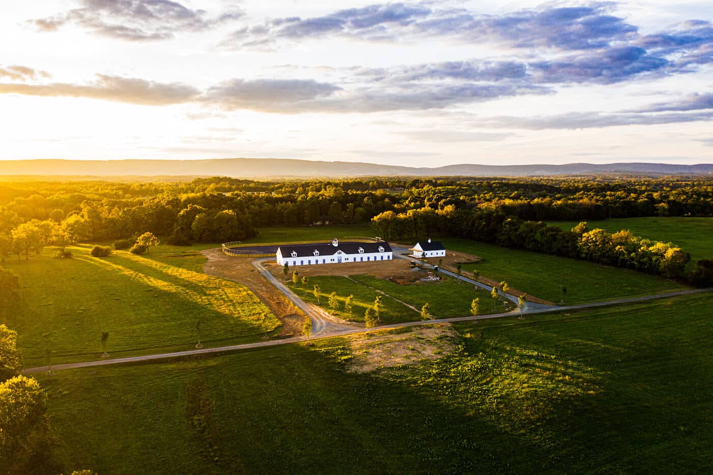 Custom training barn in Middleburg, VA